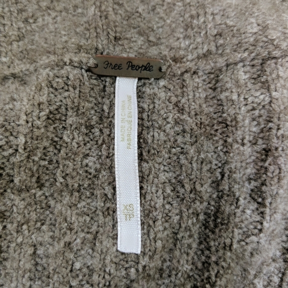 Free People Double Breasted Fringe Cardigan Sz XS - Picture 8 of 10